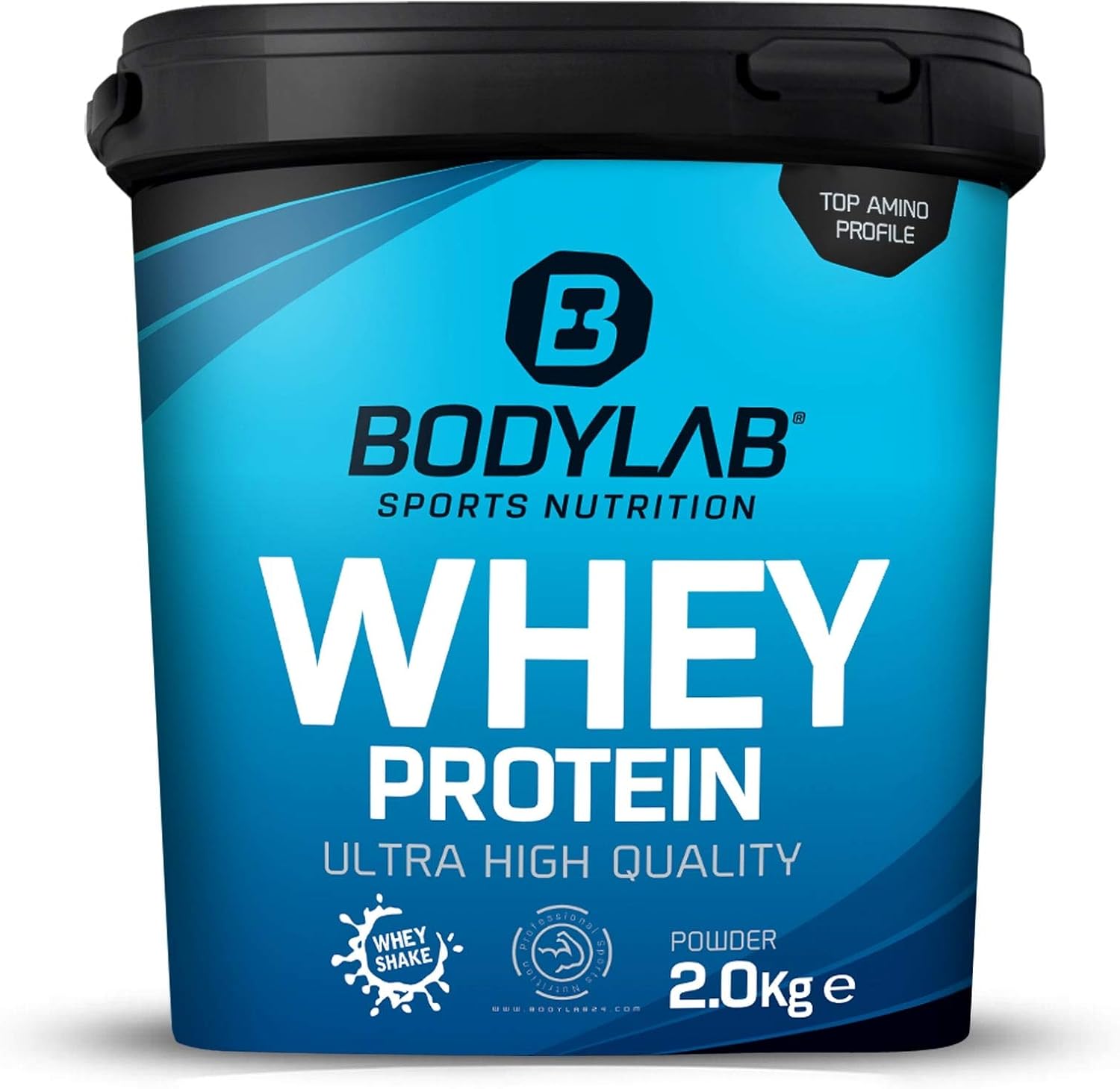 Bodylab24 Whey Protein 2kg | Eiweißpulver, Protein-Shake für Kraftsport & Fitness | Kann den ...